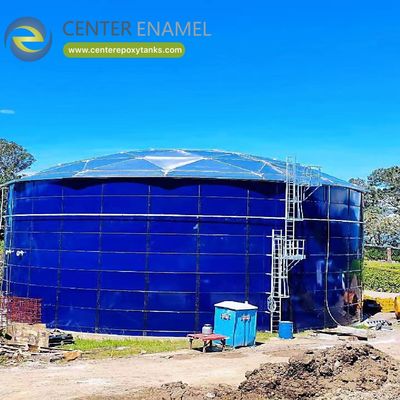 Epoxy gecoate stalen tank voor boerderijvergisters - Een duurzaam, betrouwbaar vat voor de productie van agrarisch biogas.