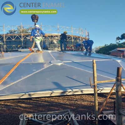 Gelaste stalen tanks voor de opslag van brandbare vloeistoffen met interne drijvende daken: Vermindert brandrisico's door het onderdrukken van brandbare dampen