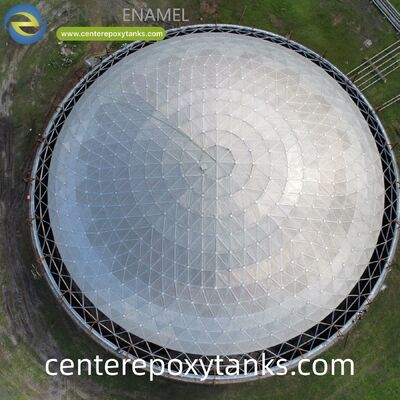 Drijvende daken voor gespannen roestvrijstalen dieseltank: voorkomt verontreiniging van brandstof en vermindert verdamping