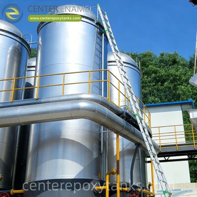 Buitenste drijvend dak voor gelaste tanks voor brandstof voor straalvliegtuigen van koolstofstaal: zorgt voor het hoogste niveau van zuiverheid voor luchtvaartbrandstoffen