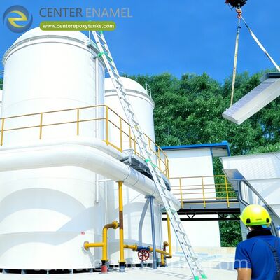 Extern drijvend dak voor gelaste tanks van koolstofstaal voor gemengde ruwe olie: onderdrukt dampafgifte van complexe, vluchtige oliemengsels