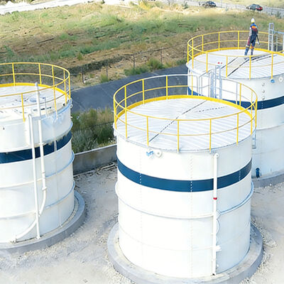 Premium gelast staal opslagoplossingen door Center Enamel