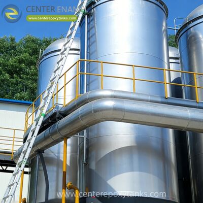 Buitenste drijvend dak voor brandstoftanks van benzinestations