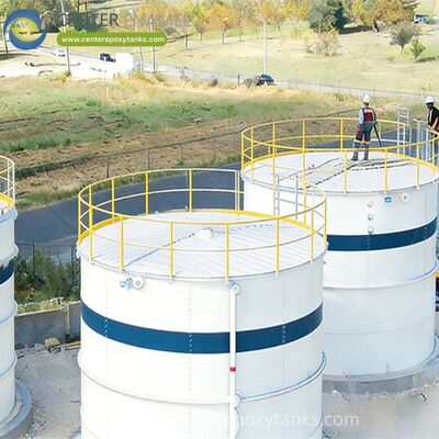 Extern drijvend dak voor gespannen oliereservoir: combineert de modulaire efficiëntie van gespannen montage met hoge-prestatie damponderdrukking