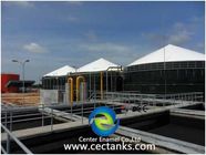 20 m3 capaciteit GFS tank afvalwaterzuiveringsinstallaties WWTP voor industrieel en gemeentelijk project