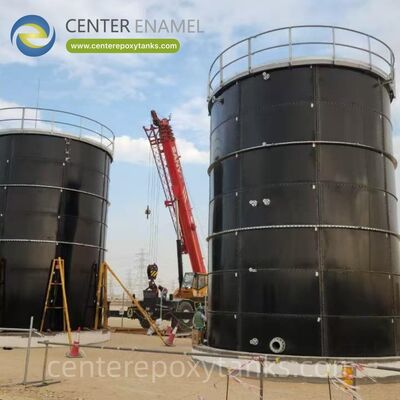 Bolted Steel Tanks als voedselopslag silo's: bevatten voedsel-grade interne oppervlakken voor bulk menselijke consumptie ingrediënten.