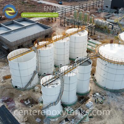 Gevulde stalen tanks als opslagtanks voor agrarisch afval: Duurzame modulaire constructies ontworpen voor corrosieve landbouwafvoer en -resten.