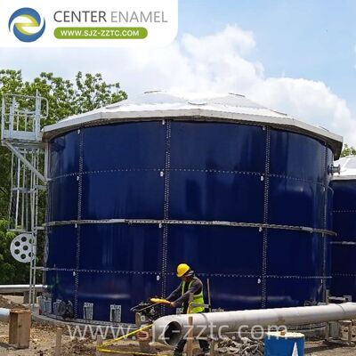 Center Enamel Biedt Anaerobe Vergisting Technische Oplossingen voor Laos Textiel Afvalwaterzuiveringsproject