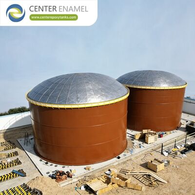 Domed Extern Floating Roof Tank met hoog corrosiebestendig aluminium en zelfdragende structuur voor snelle installatie
