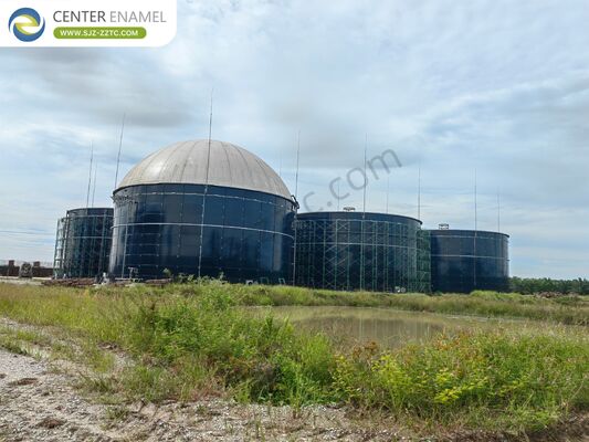 Vooruitgang in de behandeling van tuin afval in Egypte met GFS-tanks en ontwerpproject voor biogasinstallaties