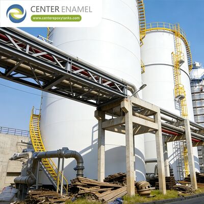 Biogasvergistertanks: anaerobe vergisting met glasgesmolten staal