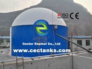 Centrale emaille biogasopslagtanks 6.0 Mohs hardheid Makkelijk schoon te maken
