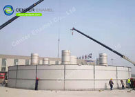 Eenvoudig te monteren, lichtgewicht, roestvrij staal geboltelde tanks voor landbouwbewatering