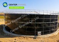 Vlekvrye staal gespannen industriële afvalwateropslagtanks met membraandak 30000 liter
