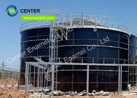 Grote opslagtanks voor afvalwaterzuivering Glas gesmolten met staal en roestvrij staal