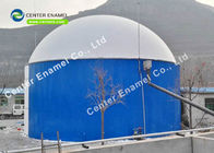 20000m3 Gelast gelijnd staal anaërobe tank afvalwaterbehandeling AWWA D103 ̊09 OSHA-norm