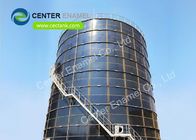 Bolted Steel Brandbescherming Wateropslagtanks Met Aluminium Dome Daken