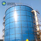 Glas gesmolten met staal SBR afvalwatertank, gespannen staalwatertank
