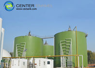 Industriële commerciële watertanks met een glazen bekleding van staal voor industriële vloeistofopslag