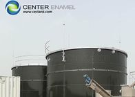 Biogascentrale CSTR-reactor met daken