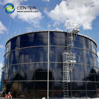 Glas gesmolten 20m3 gespannen stalen watertanks voor bulkmateriaal