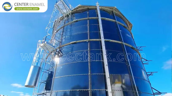 Glass-Fused-to-Steel Bolted Industrial Process Tanks for Process Water Storage