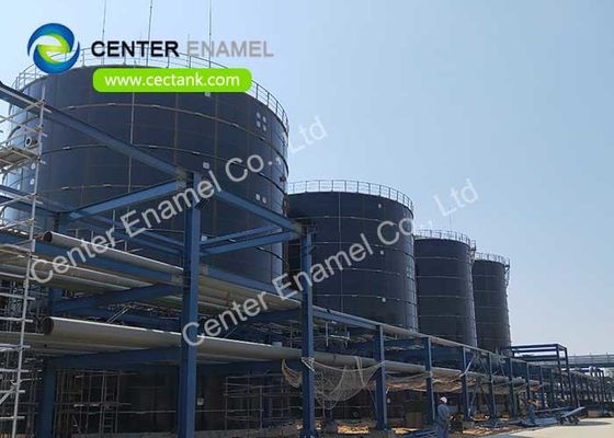 Easy Assemble Glass Fused To Steel Liquid Storage Tanks 20 M3 To 20000 M3 Capactiy