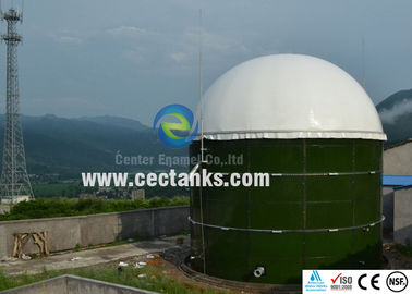Biogasopslagcentrum met een gespannen, met een laag staal beklede biogasopslagcentrale, biogevertorentank 2,000,000 Gallons