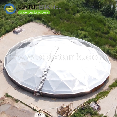 aluminium geodetische koepel dak ontwerp