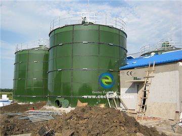 Transmissie en uitbreiding van Lake Pipeline Glass Fused Steel Tanks met ART 310 Steel Plate ISO9001