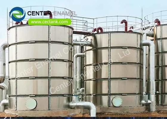 500KN/mm chemische tanks van roestvrij staal Veilige en betrouwbare vloeibare chemische opslagapparatuur