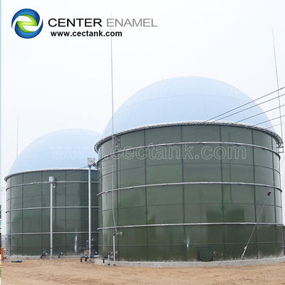 Verwijderbare Uitzetbare Vastgeboute de Opslagtank van het Staalbiogas voor Biogasprojecten