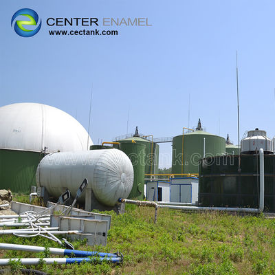 Center Enamel levert glazen met staal samengevoegde tanks als biogastanks