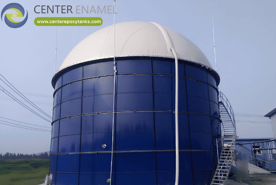 Aanpasbare daken met een enkel membraan voor efficiënte landbouwprojecten met biogas