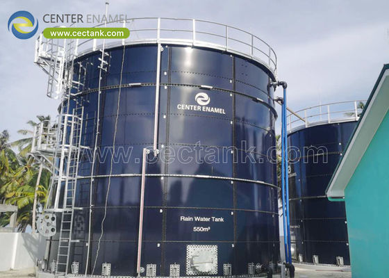 Industriële watertanks voor het opslaan van drinkwater en niet-drinkwater, afvalwater en leachaten: een betrouwbare oplossing van middenglazuur