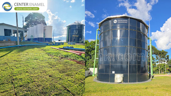 Een handig geïnstalleerde brandwatertank met een glazuurcoating: de perfecte oplossing voor brandbescherming