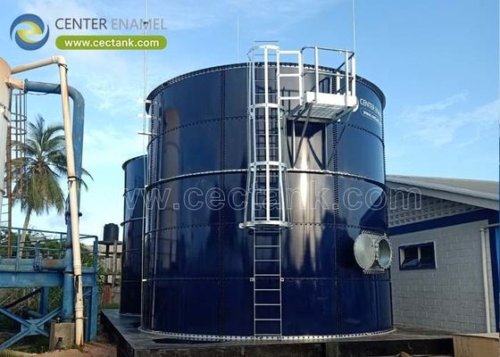 Vloeistofopslagtanks met ISO 9001:2008 normen voor afvalwaterzuiveringsprojecten