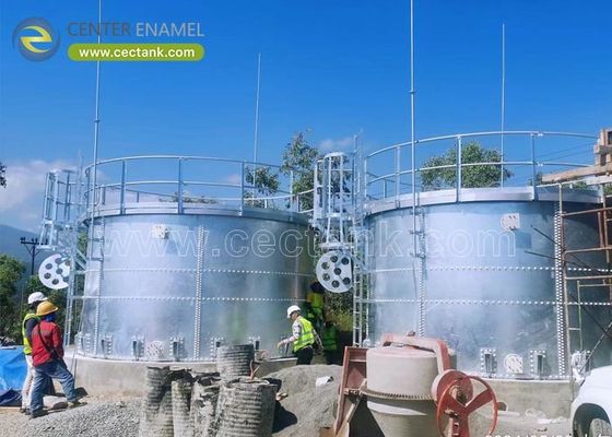 Gegalvaniseerde stalen tanks voor het opslaan van irrigatiewater: een betrouwbare en duurzame oplossing