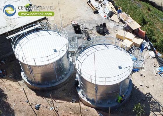 Gegalvaniseerde stalen tanks Regenwateropvangtanks Duurzaam waterbeheer