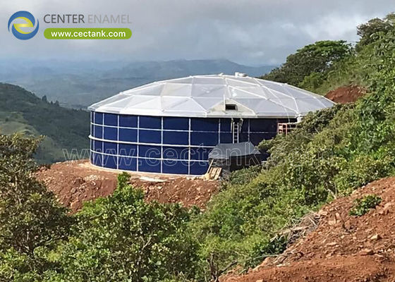 Bescherming van watervoorraden Aluminiumkoepel daken Revolutionaire bescherming van afvalwatertank