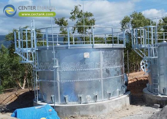 Milieuvriendelijke warm gedompelde gegalvaniseerde tank als onderdeel van het regenwaterrecyclingstelsel
