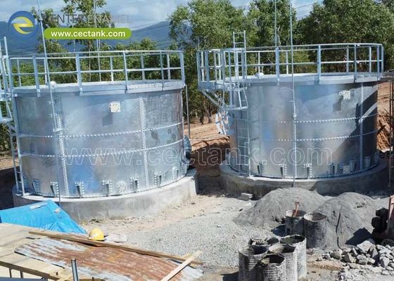 Gegalvaniseerde stalen tank voor gefilterde watersystemen Duurzaam voor langdurige wateropslag