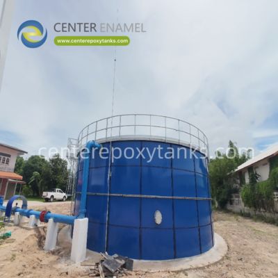 Grote met epoxy beklede watertanks voor grote boerderijen