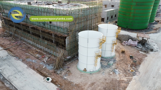Epoxy-gecoate stalen gespannen tanks voor landbouw afval: beheert vloeibare landbouwproducten