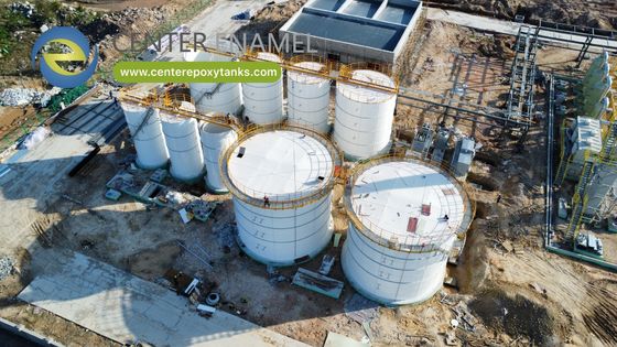 Epoxy-gecoate stalen gespannen tanks voor brandbestrijdingswater: cruciaal voor brandreserves in noodgevallen