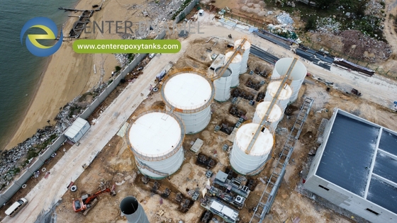 Met epoxy gecoate stalen bouttanks voor irrigatiewater: consistente toevoer voor het besproeien van gewassen