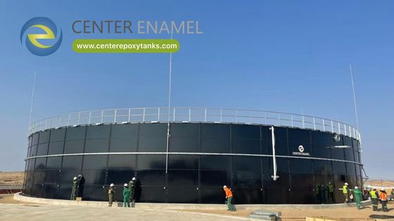 Epoxy-gecoate stalen geslingerde tanks voor afvalbewaring: tijdelijke opslag van vloeibare afvalstoffen