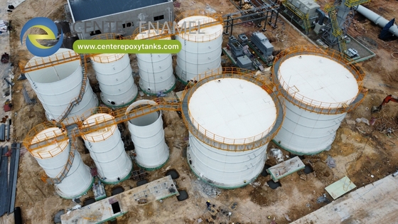 Epoxy-gecoate stalen gespannen tanks voor het opslaan van afvalwater: opslagplaatsen voor tijdelijke behandeling van afvalwater