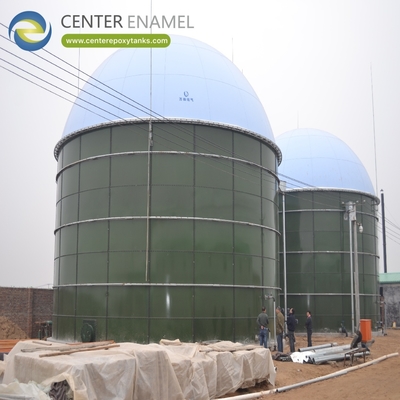 Doppel membraan daken voor bio-CNG-installaties: opslag van biogas