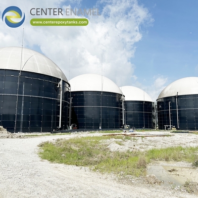 Biogasballon voor installaties op melkveebedrijven: Biedt gasopslag voor drijfmest.